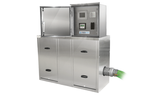 The Portalogic DS-200 waste dump station is one of many Portalogic models, and all can be customized to meet your needs.